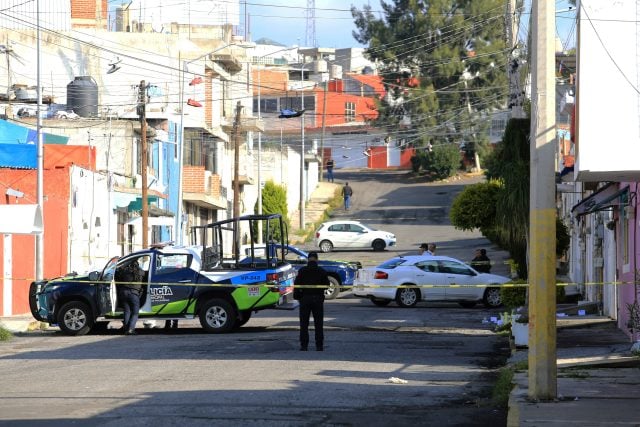Tirotean «picadero» en Puebla capital y dejan cabeza humana