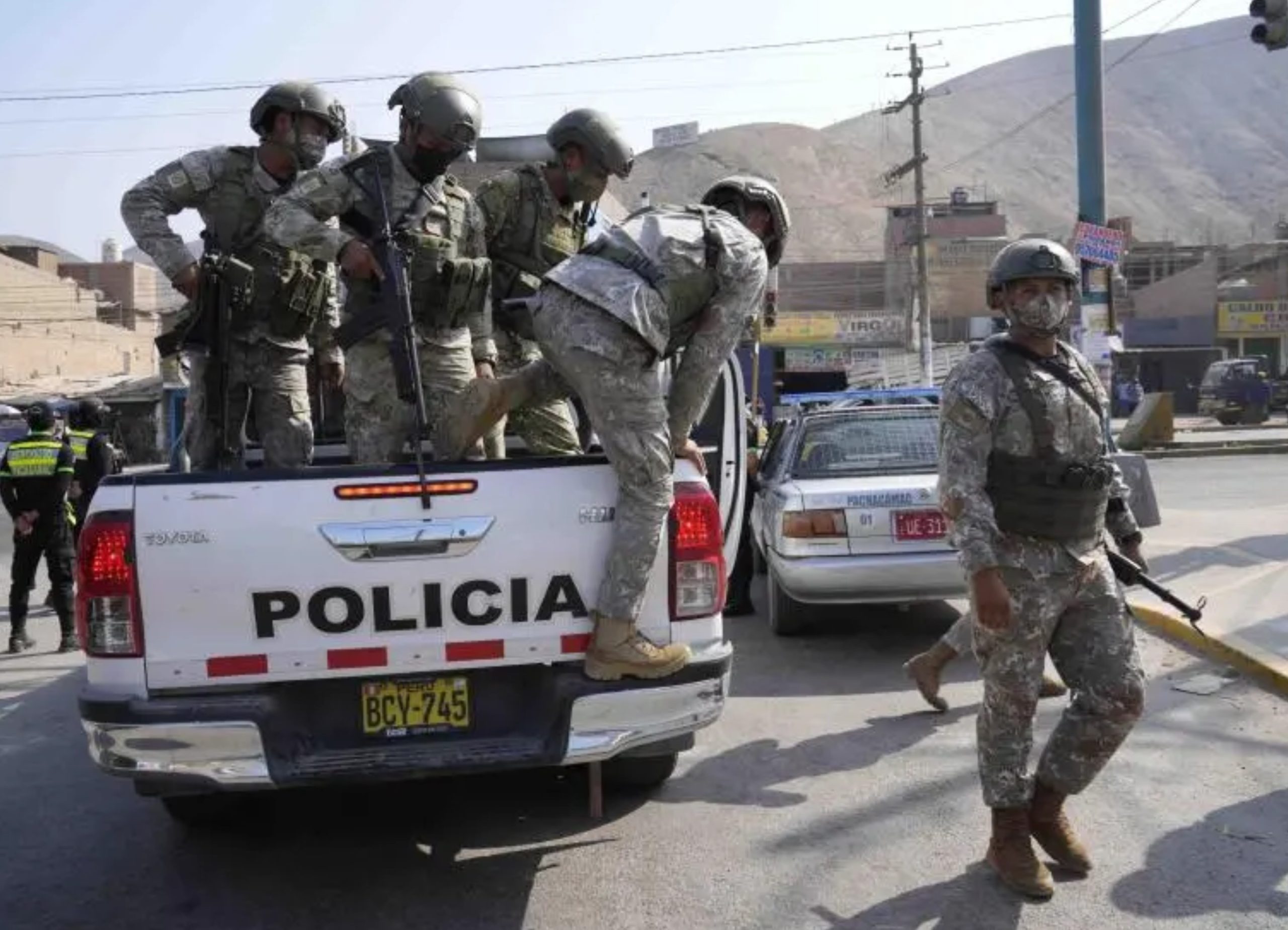 Perú acumula 62 detenciones en estado de emergencia