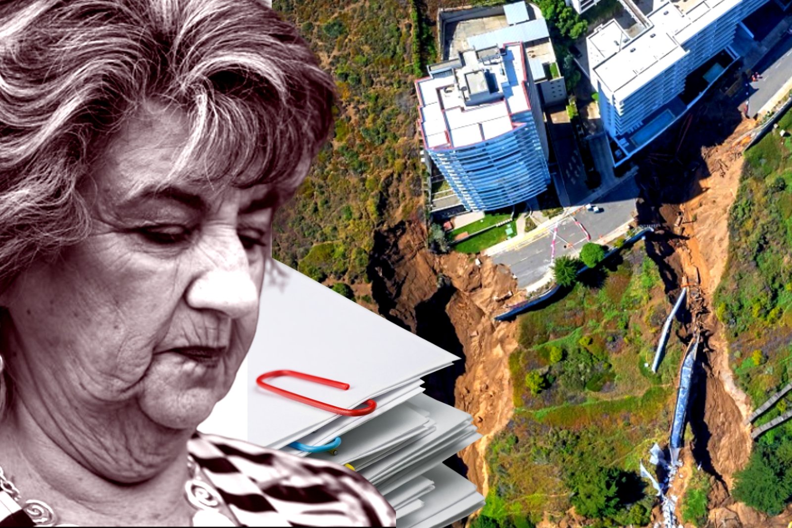 Exclusivo: La millonaria trama entre el segundo edificio al borde del socavón y la gestión de Virginia Reginato (UDI)