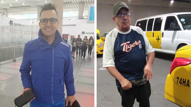 Taxista honesto del AICM regresa más de 10 mil pesos a un turista que olvidó su cartera