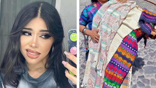 Yeri Mua es criticada en redes por llamarle jerga a un huipil artesanal 
