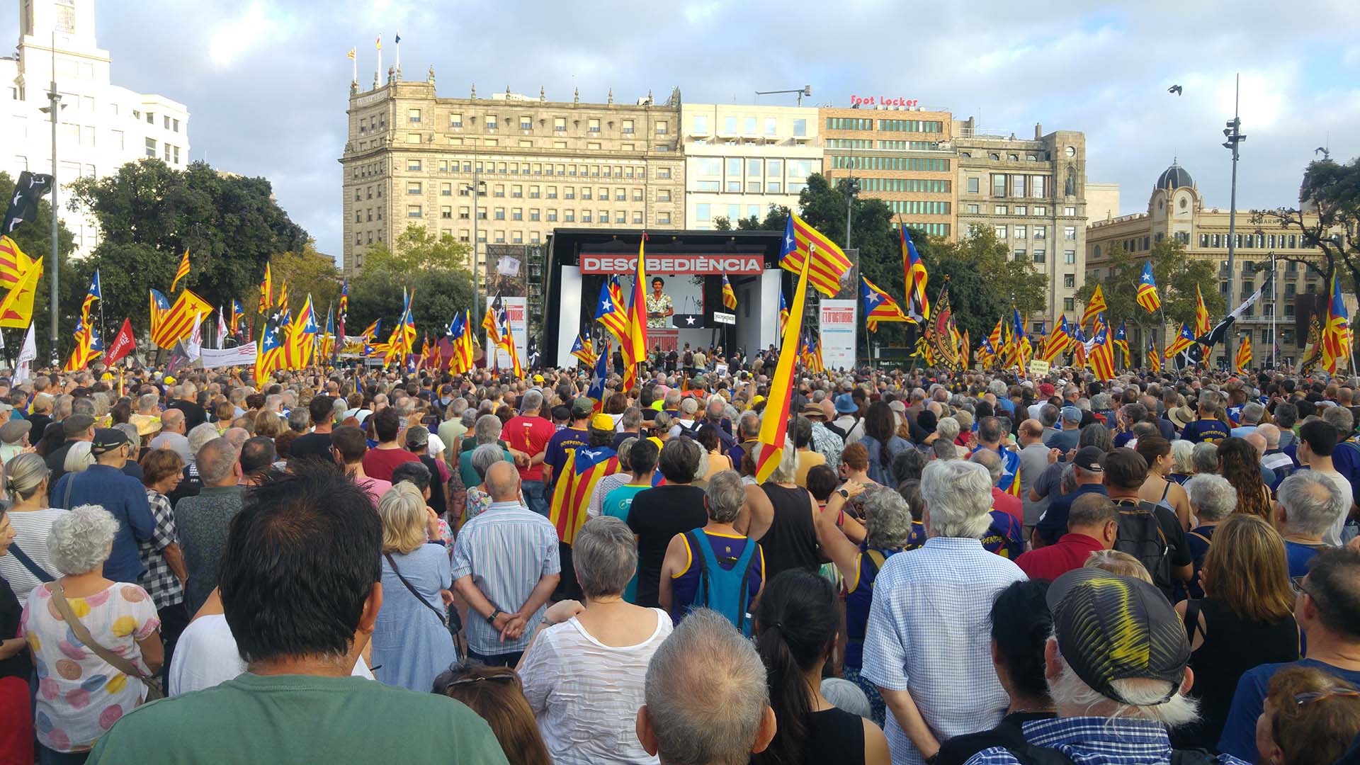 Reivindicación del referéndum de autodeterminación de Cataluña de 2017