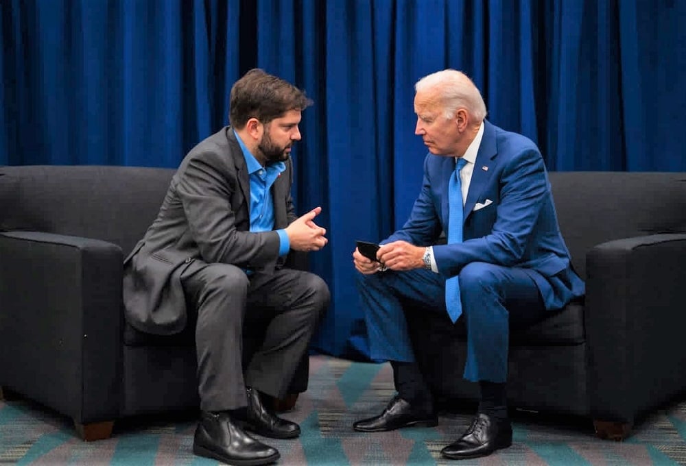 Presidente Boric se reunirá con Biden en la Casa Blanca el próximo 2 de noviembre