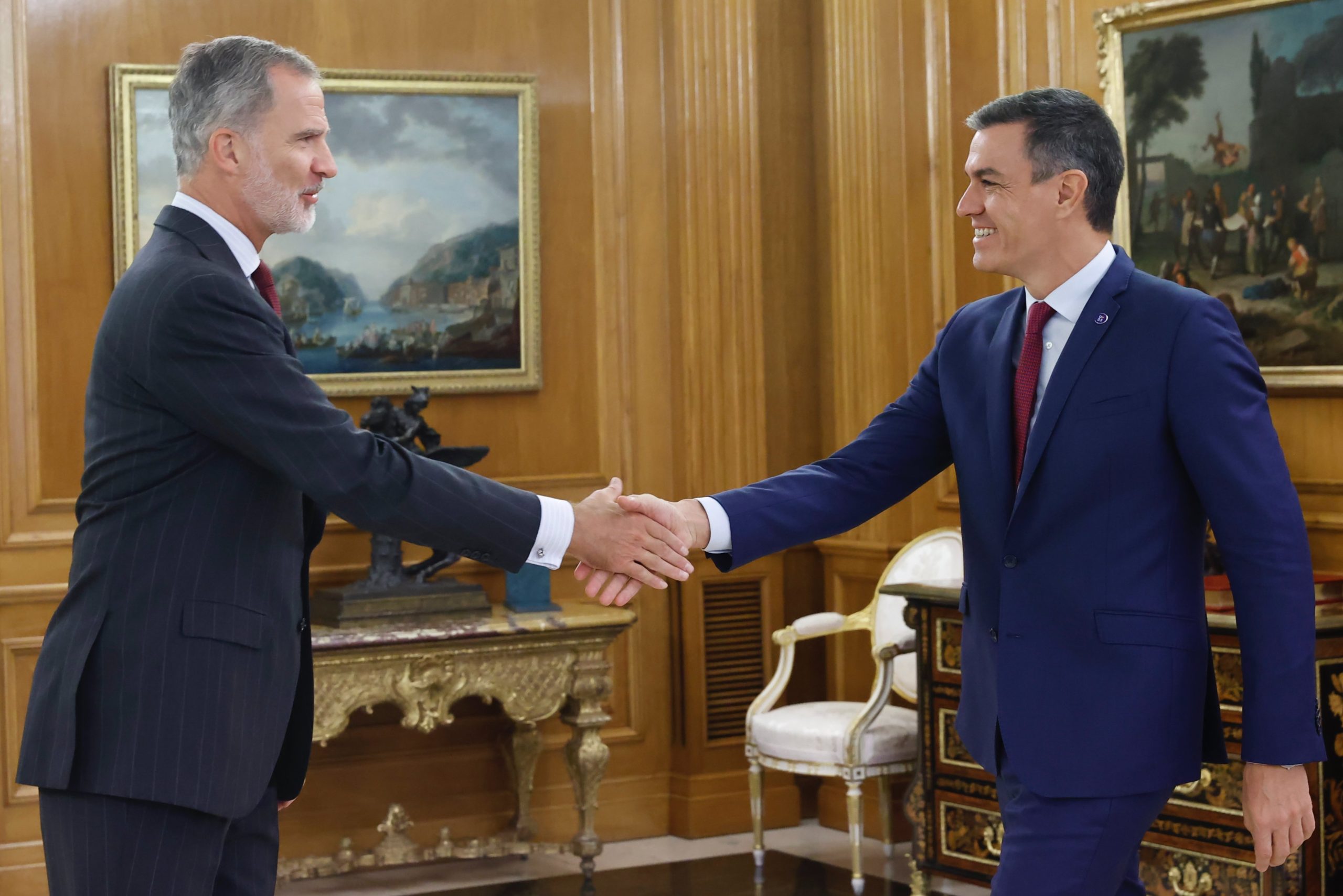 Rey de España instruye a Pedro Sánchez formar nuevo gobierno