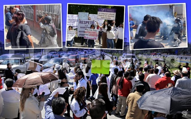 Caos en capital poblana por balacera y manifestaciones