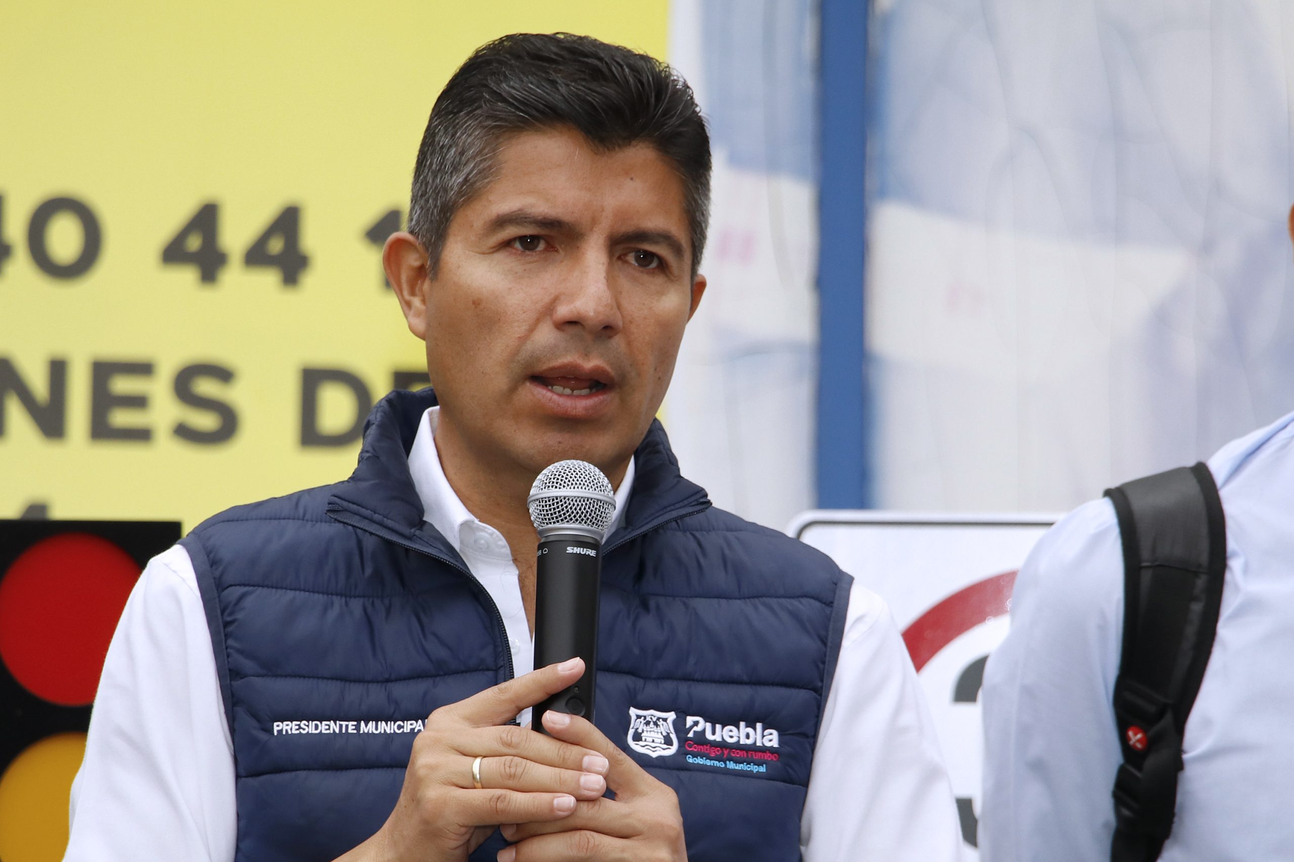 Eduardo Rivera no descarta reelección a la alcaldía de Puebla