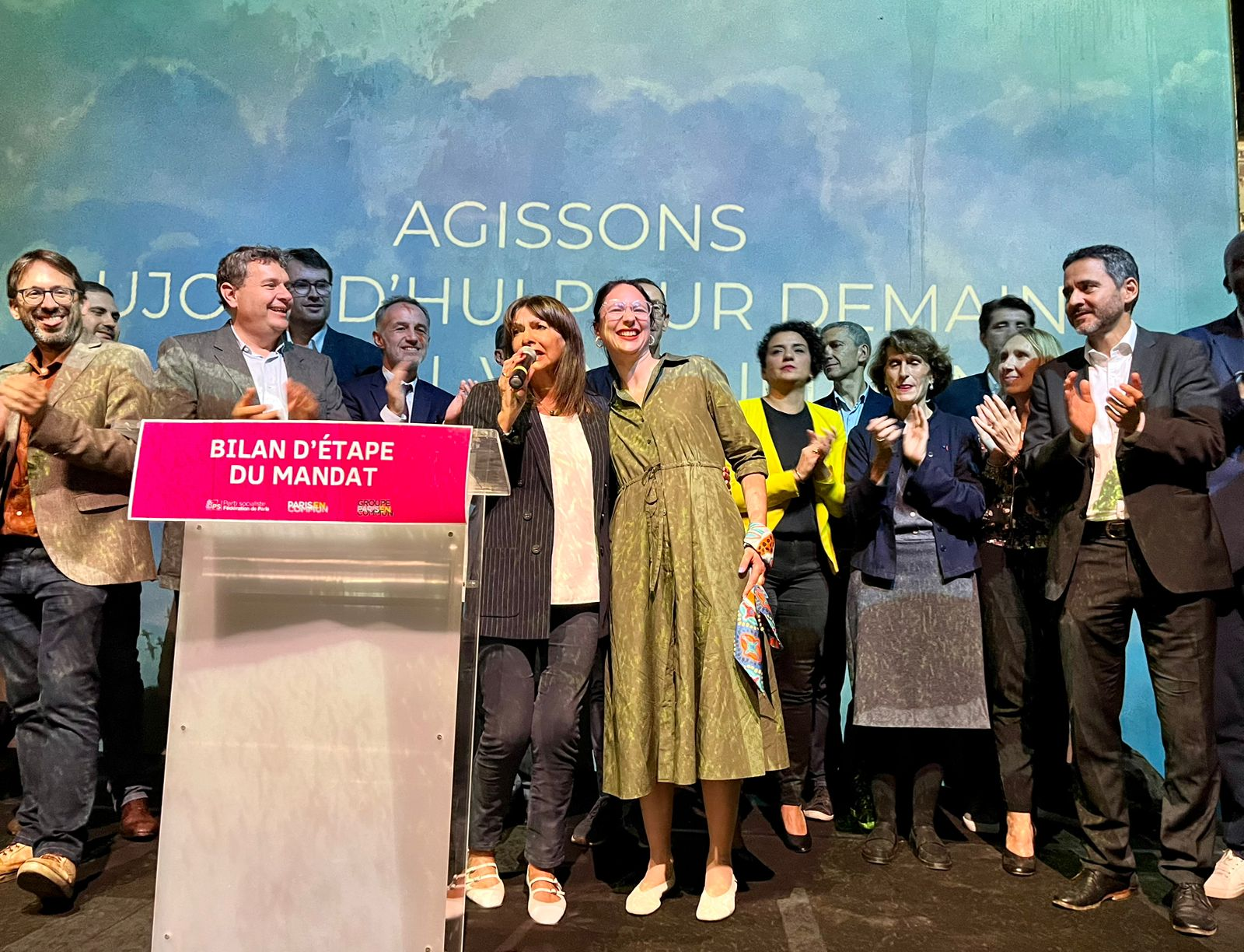 Alcaldesa Irací Hassler desde París: «Nos estamos poniendo al día con un nuevo modelo de gestión de residuos para transformar a Santiago en una ciudad resiliente y sustentable»
