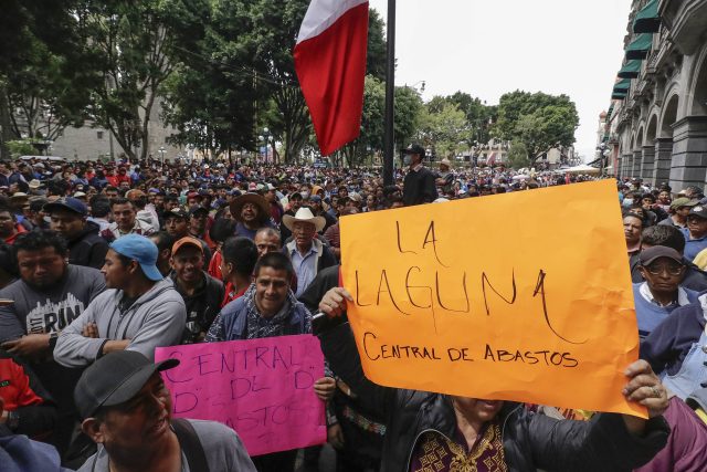 Locatarios señalan invasión de 28 de octubre en Central de Abasto
