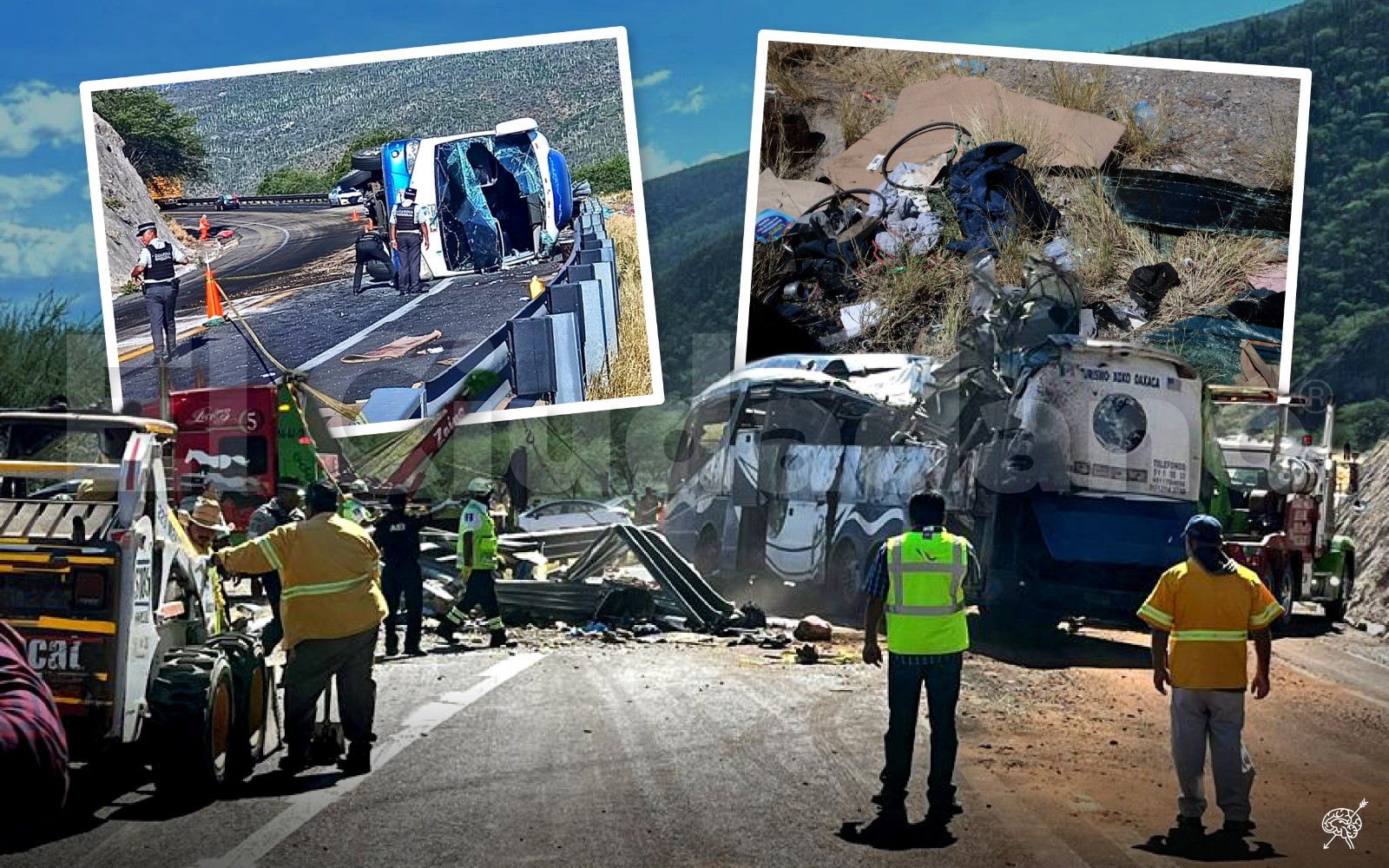 Continúan hospitalizadas 17 personas tras accidente en Cuacnopalan-Oaxaca