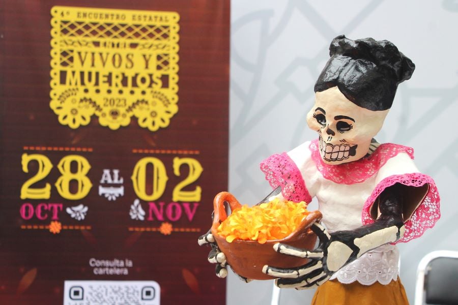 ¡Disfruta del Festival“Entre Vivos y Muertos” en la capital poblana!