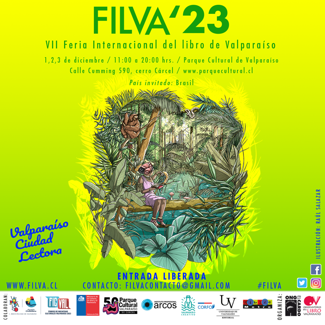 Brasil es el país invitado de la 7ª Feria Internacional del Libro de Valparaíso
