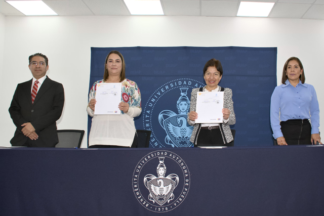 Rectora Lilia Cedillo firma convenio de colaboración con Secretaría de Turismo