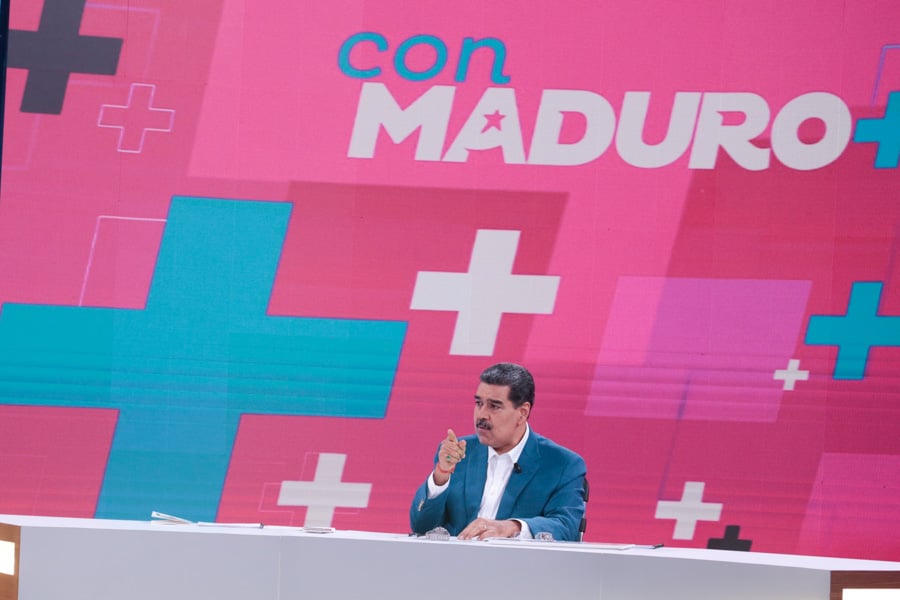 Maduro califica a Milei de «neonazi» y afirma que es una » amenaza» para la región