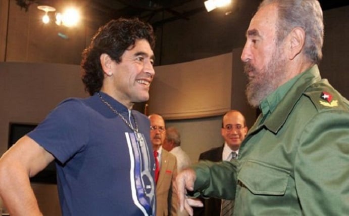 Maradona y Fidel; fútbol, política y solidaridad entre los pueblos