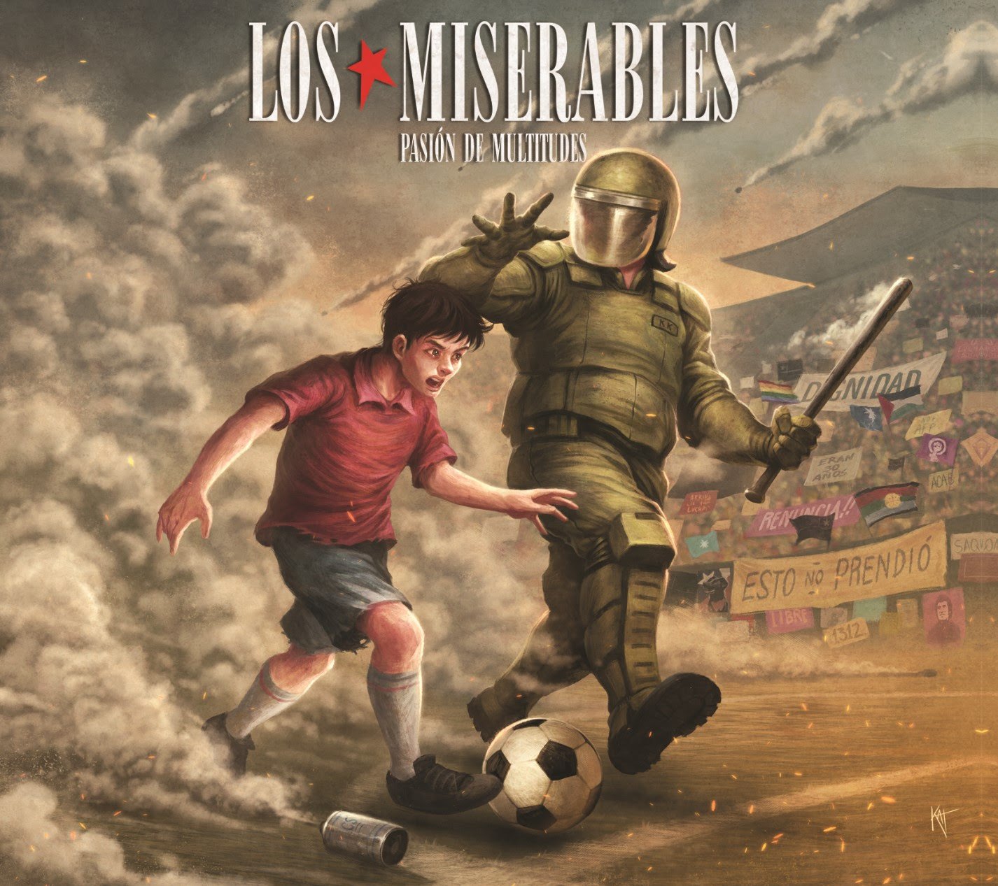 Los Miserables estrenan su disco «Pasión de multitudes» en vinilo
