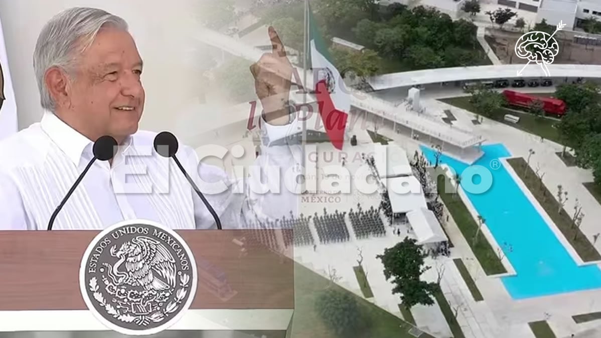 López Obrador inaugura el parque «La Plancha»en Mérida