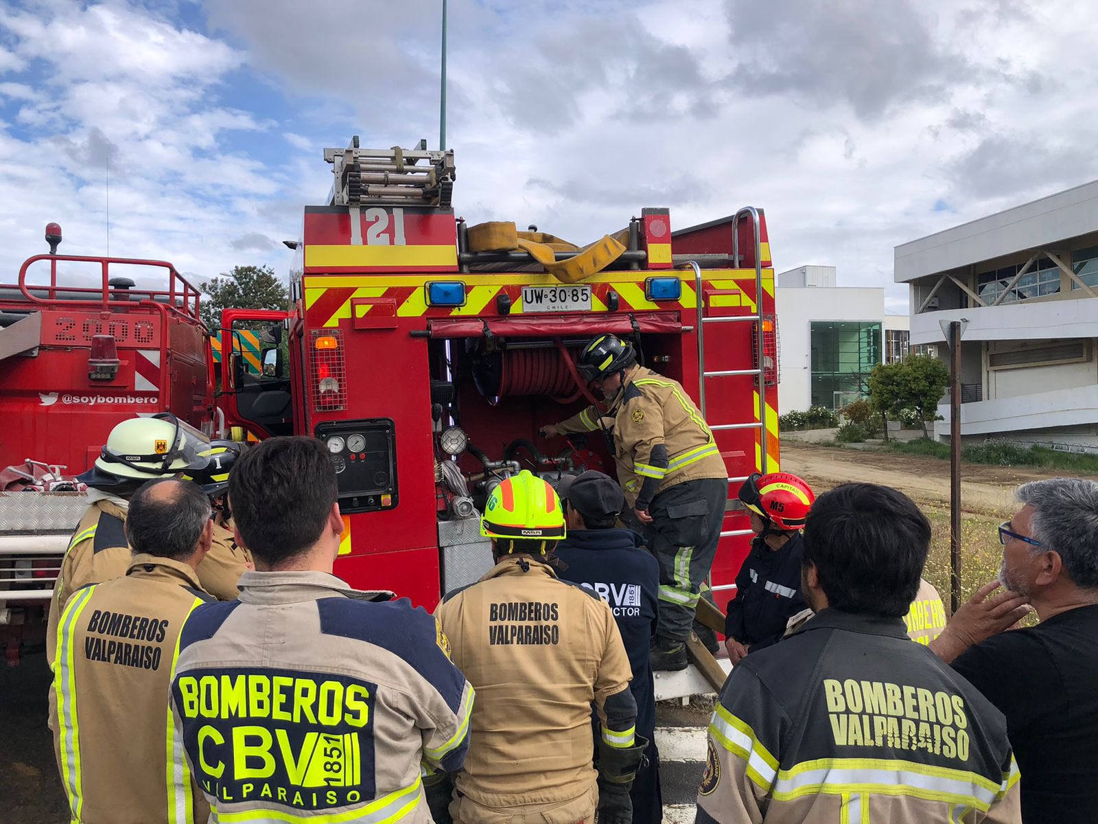 Dos niños murieron por un incendio al interior de una vivienda en Valparaíso