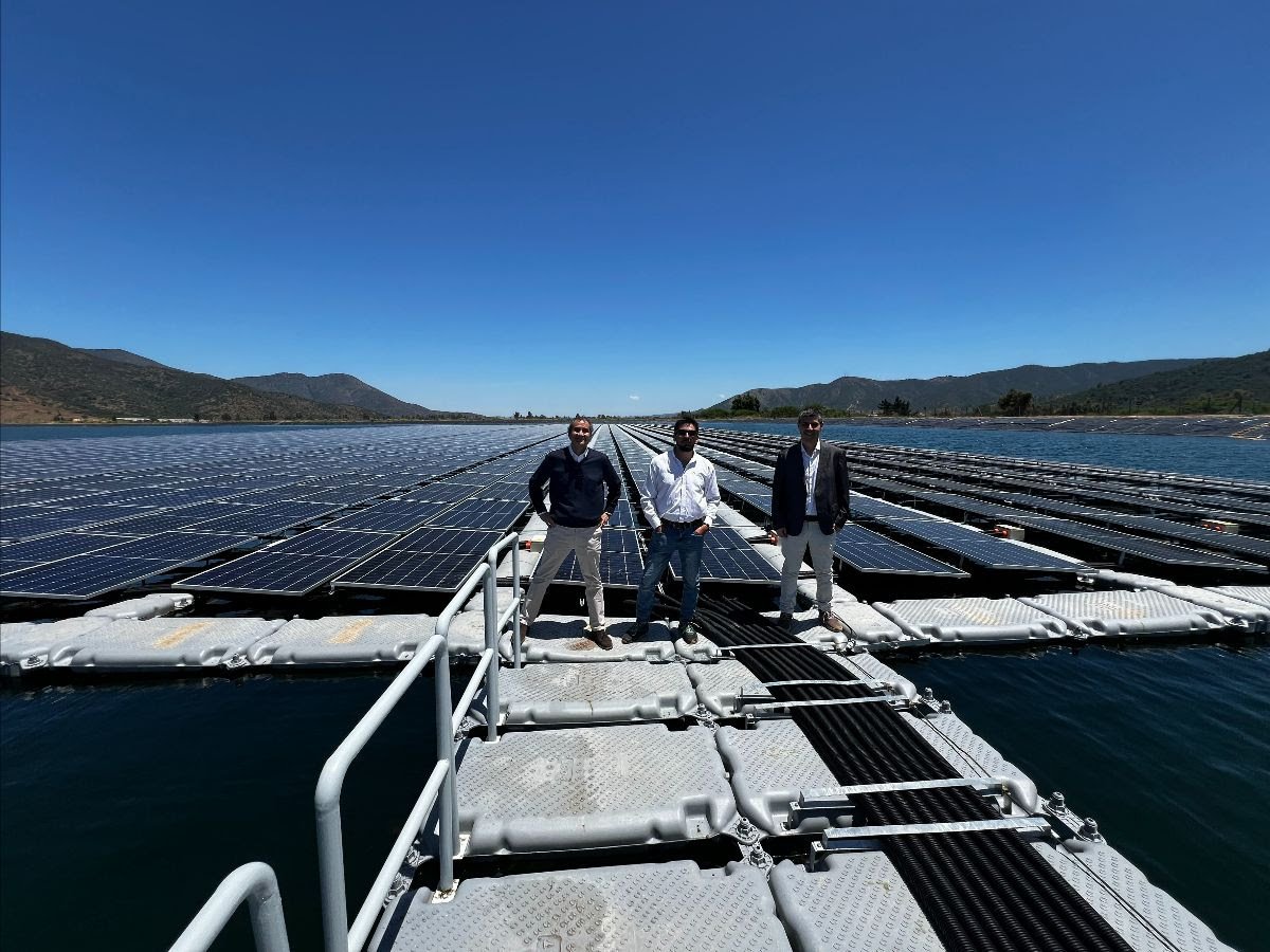 O’Higgins: Inauguran la planta fotovoltaica flotante más grande del Cono Sur de América