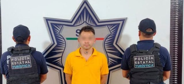 Por robo, SSP detiene ha empleado de papelería