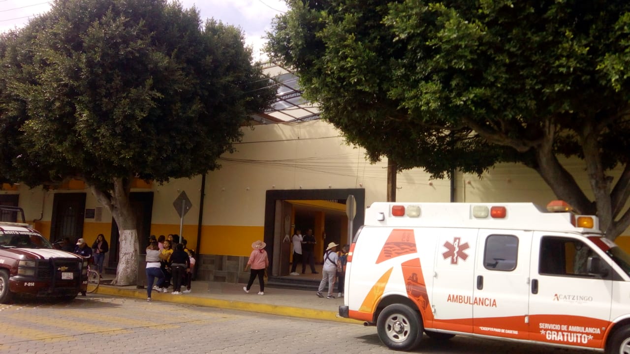 Intriga a autoridades «extraño» desmayo colectivo en primaria de Acatzingo