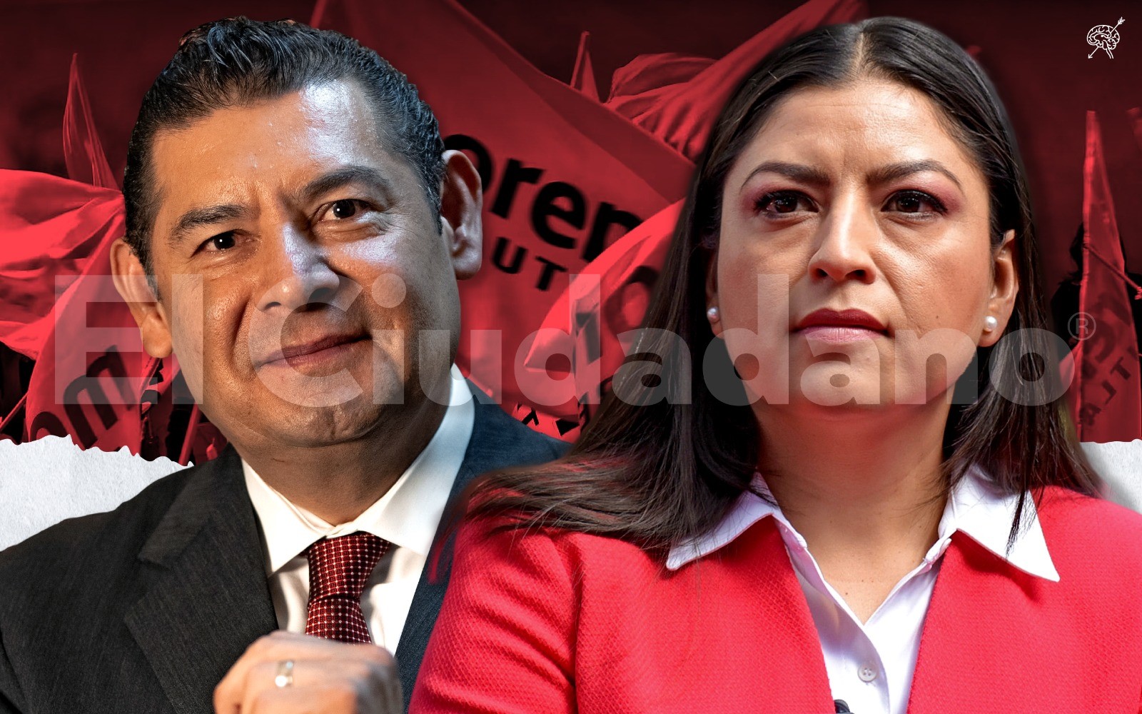 Armenta y Rivera lideran encuesta de Morena para gubernatura de Puebla