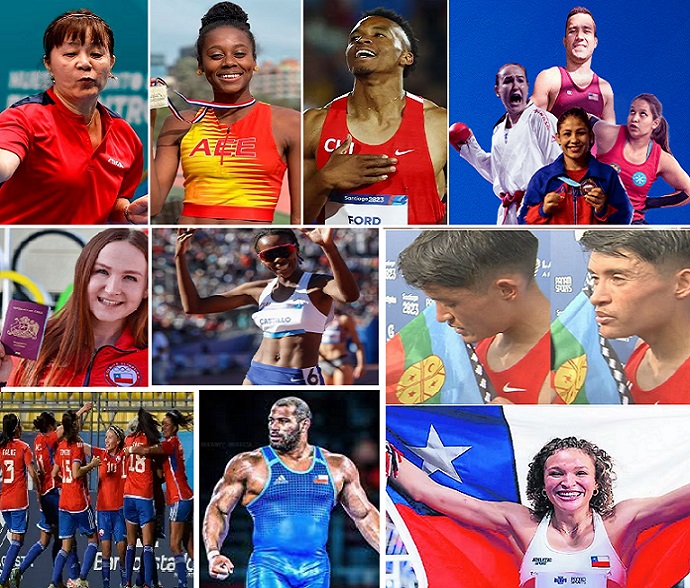 El Chile diverso que brilló en los Panamericanos y que rompió con la xenofobia: Destacan a deportistas que dieron todo con la camiseta del país