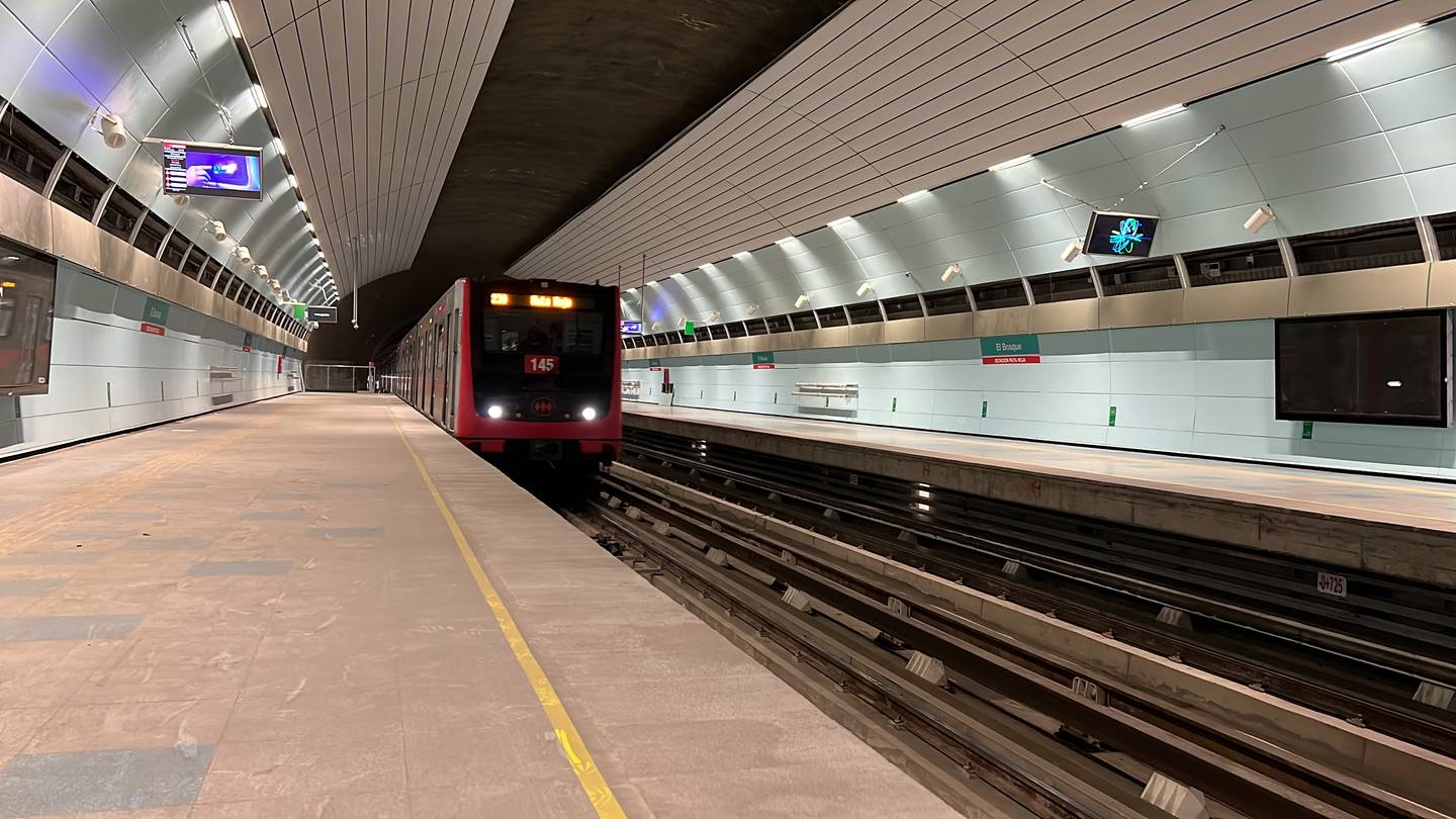 Este lunes se inaugura la extensión de la Línea 2 del Metro de Santiago
