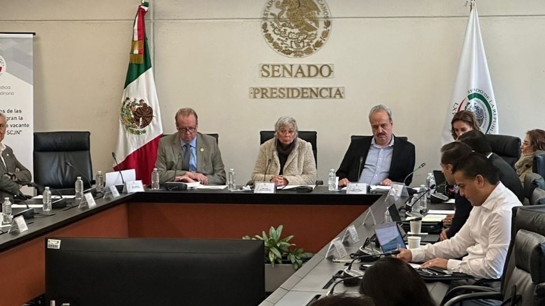 Comparece terna que envió AMLO para la SCJN ante el Senado