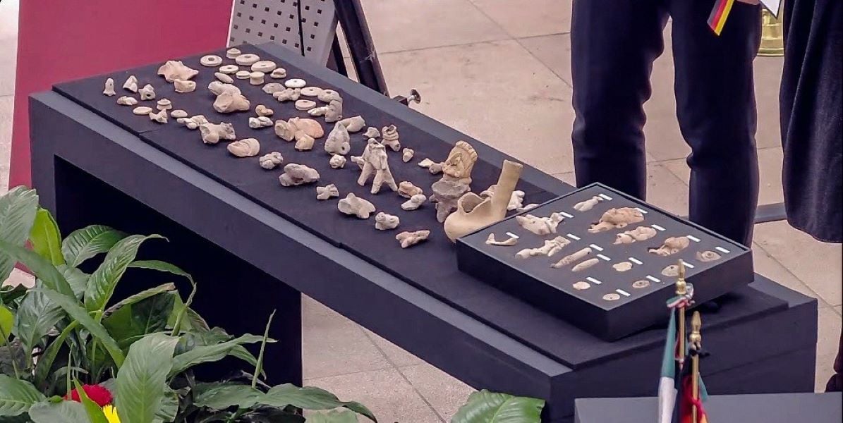 Alemania restituye a México 75 piezas arqueológicas ligadas a cultura Huasteca
