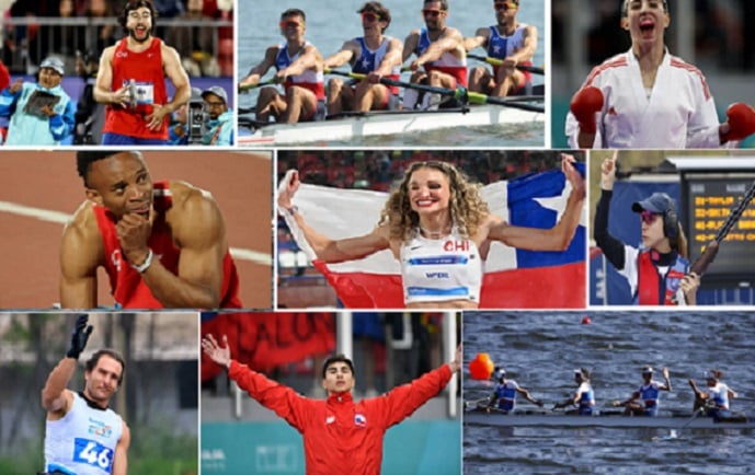 Para no olvidar: Los competidores de Chile que obtuvieron oro e hicieron historia en los Panamericanos