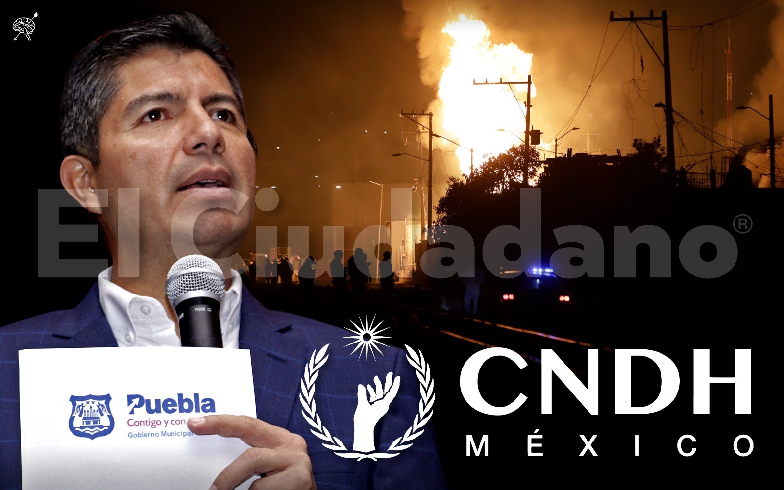 CNDH exige a Eduardo Rivera reparar daños tras explosión en Xochimehuacán