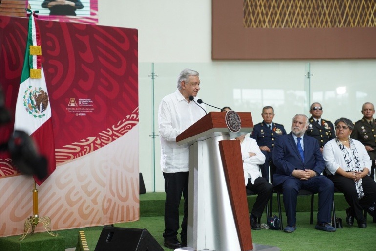 AMLO inaugura Aeropuerto Internacional de Tulum