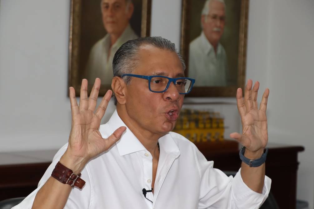 Jorge Glas aguarda respuesta de México para asilo diplomático