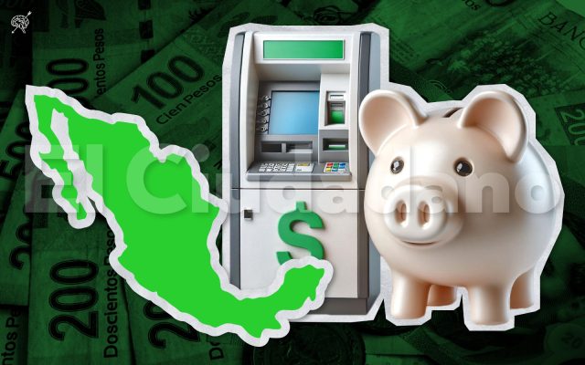 En 4 años, aumenta número de personas con cuenta de ahorro en México