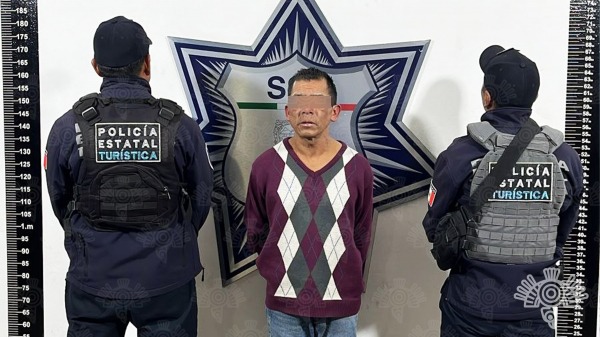 Detienen en flagrancia a «El Cacharas» por robo de autopartes en Puebla