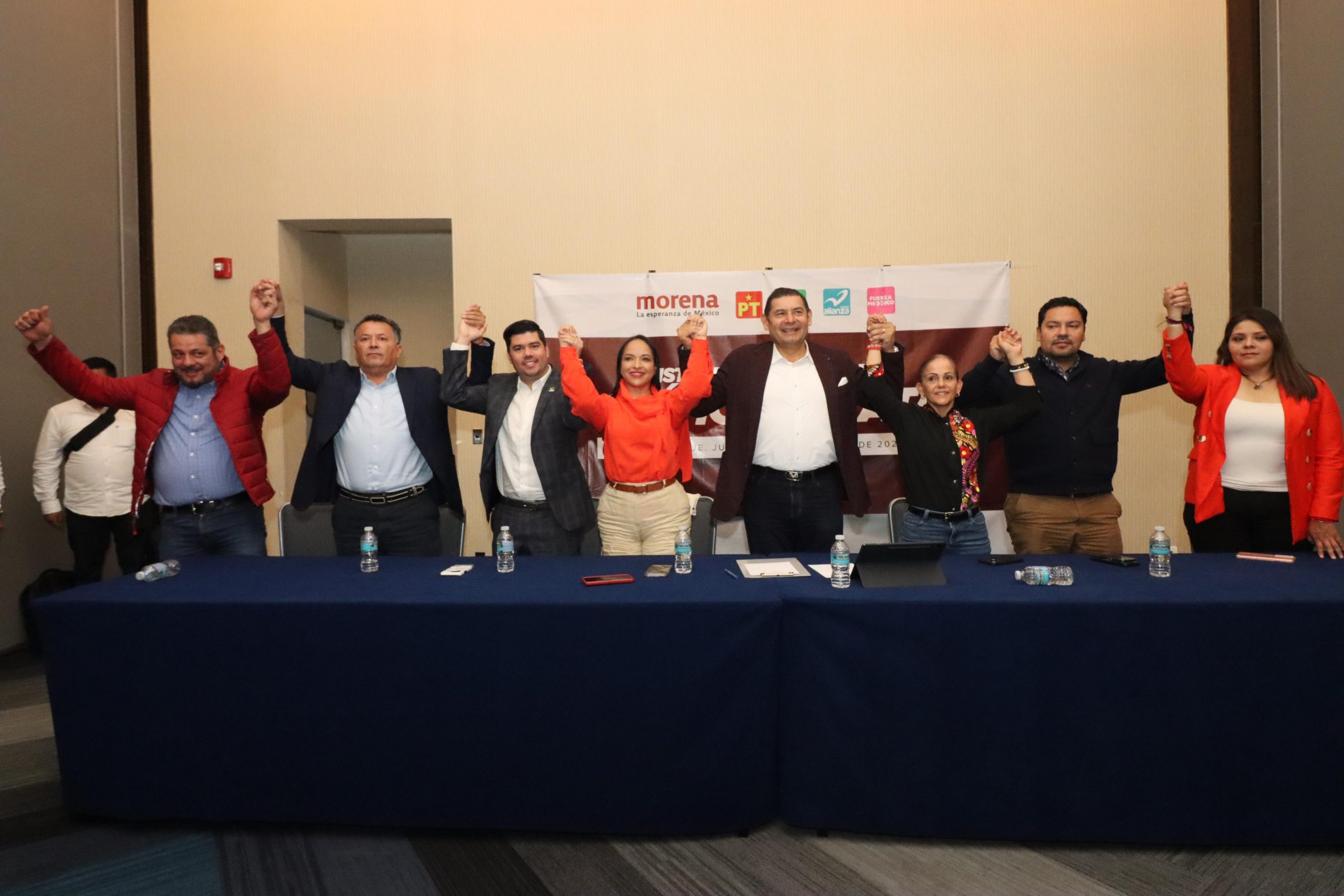 Nueva Alianza y FxM van con Seguimos Haciendo Historia en Puebla