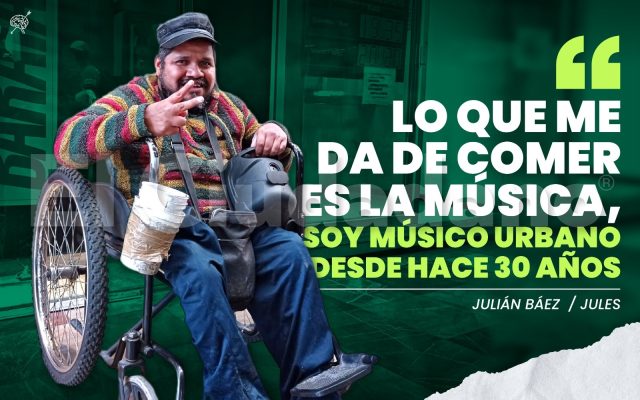 «Jules», un artista urbano y guerrero cotidiano de la capital poblana