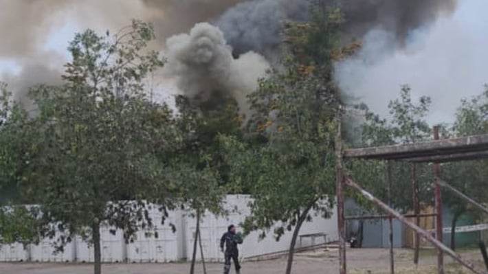 Incendio en polígono de tiro de la Escuela de Formación de Carabineros dejó un muerto y dos heridos de gravedad