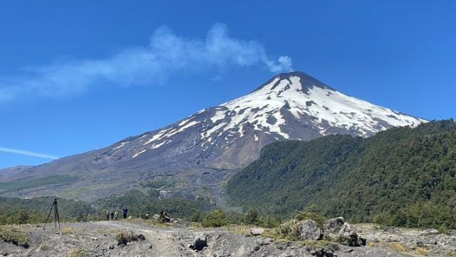Mantienen alerta amarilla por Volcán Villarrica: Notable incremento en el tremor de fondo