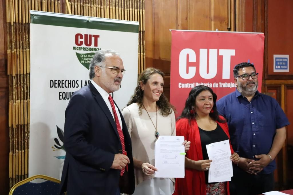 CUT y Mutual de Seguridad realizarán estudio sobre el Convenio 190 y la eliminación de la violencia y el acoso laboral