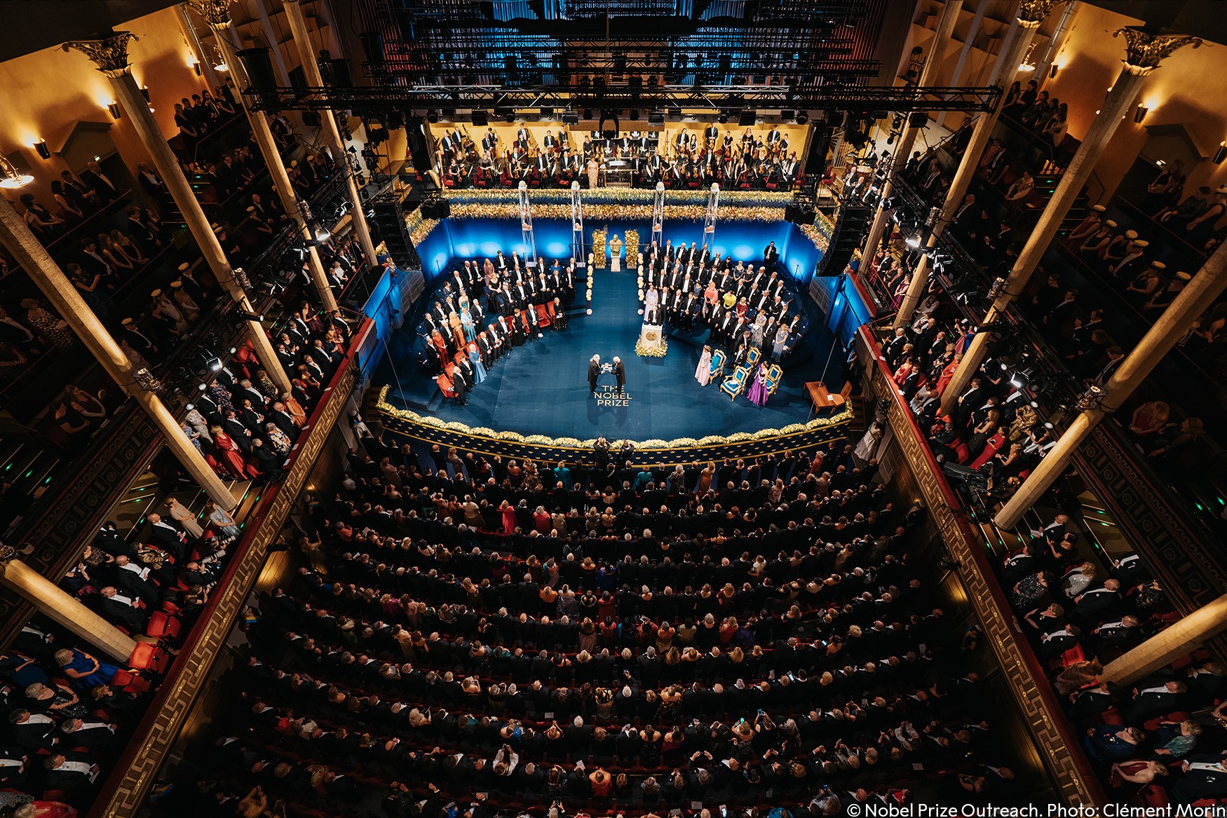 Entregan premios Nobel 2023 en Estocolmo, capital de Suecia