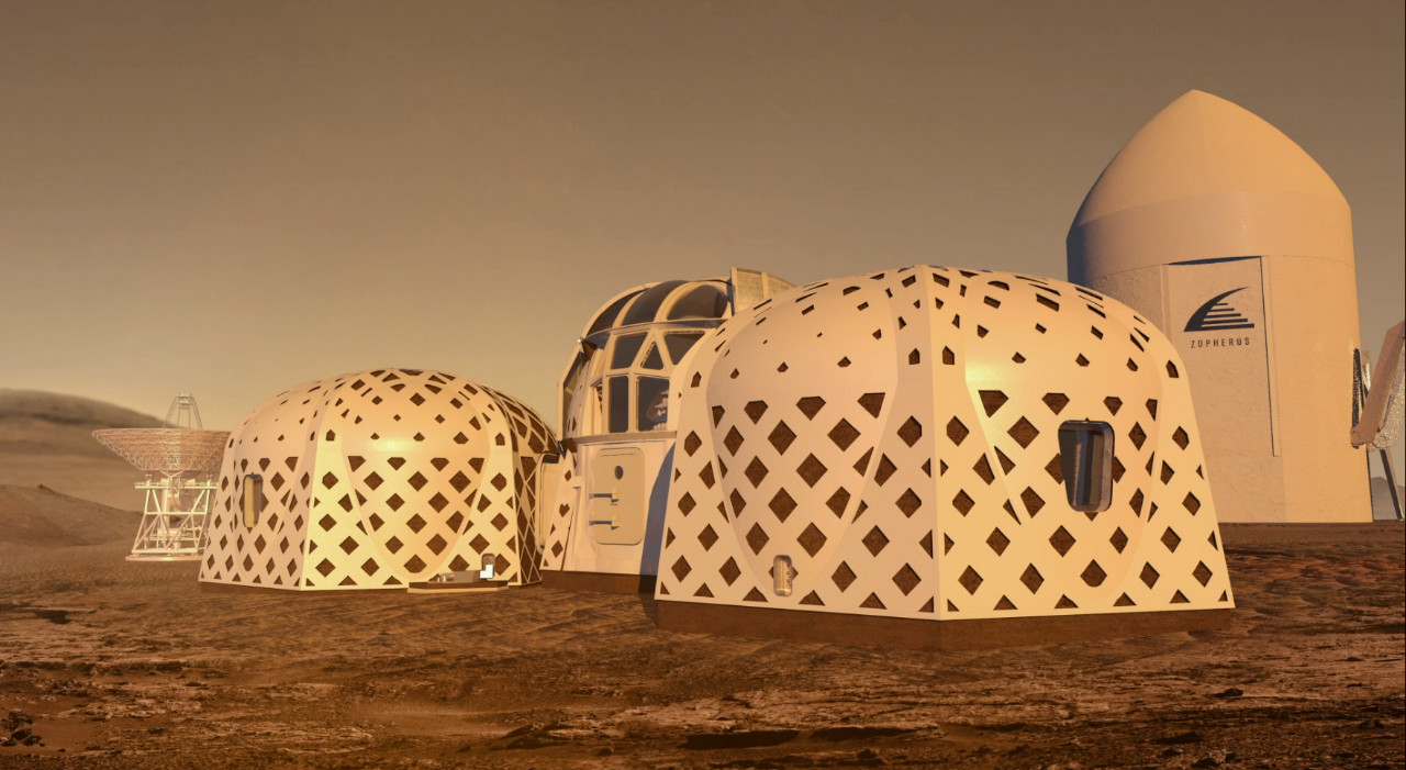 NASA construirá casas en la Luna y en Marte; así serán
