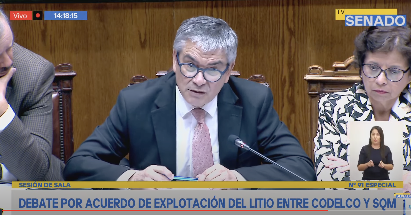 Mario Marcel, ministro de Hacienda por contrato litio Codelco-SQM en Salar de Atacama: «Es válida la pregunta por qué no se recurrió a una licitación»