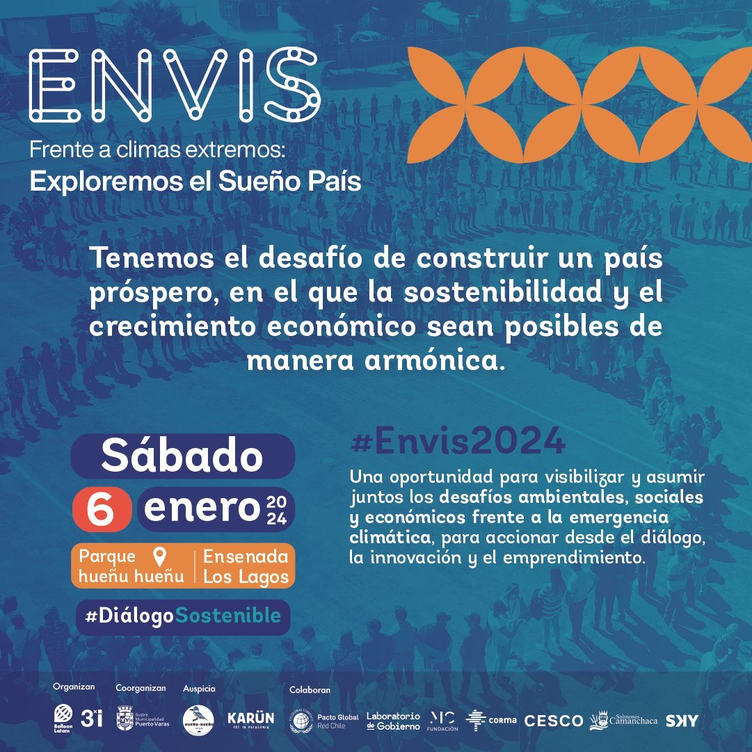 En Puerto Varas se realizará la quinta versión del Encuentro Nacional de Vinculación Social – ENVIS 2024