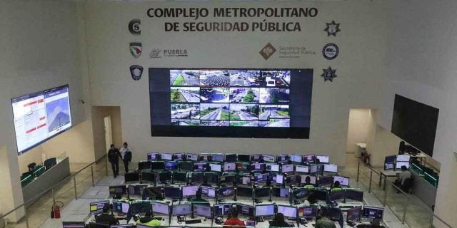 Avanza 70% instalación de red de videovigilancia en Puebla