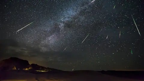 2024 arranca con el primer evento astronómico: Disfruta de la lluvia de estrellas de las Cuadrántidas