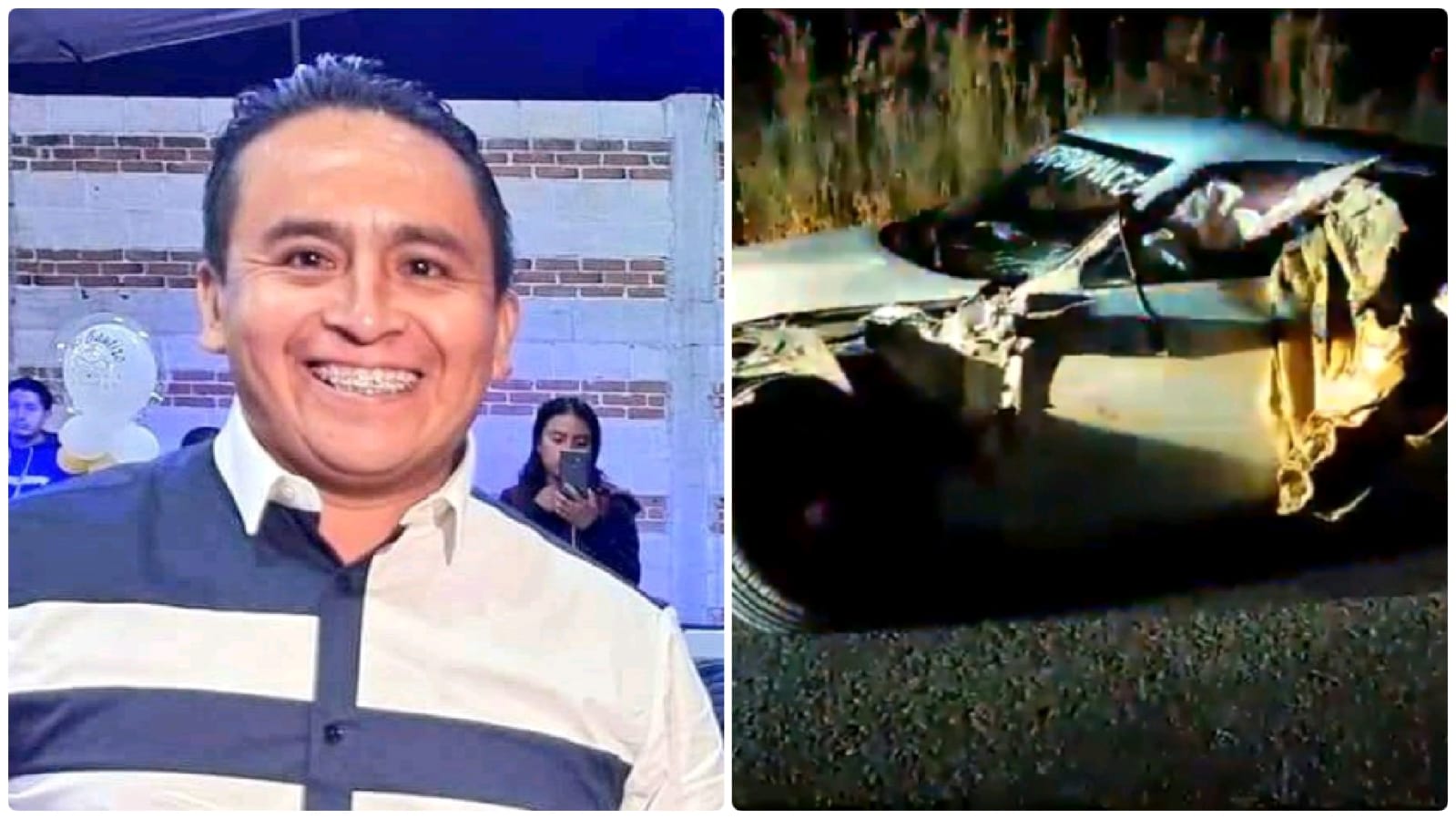 Edil de Tianguismanalco acusado de atropellar y asesinar a motociclista