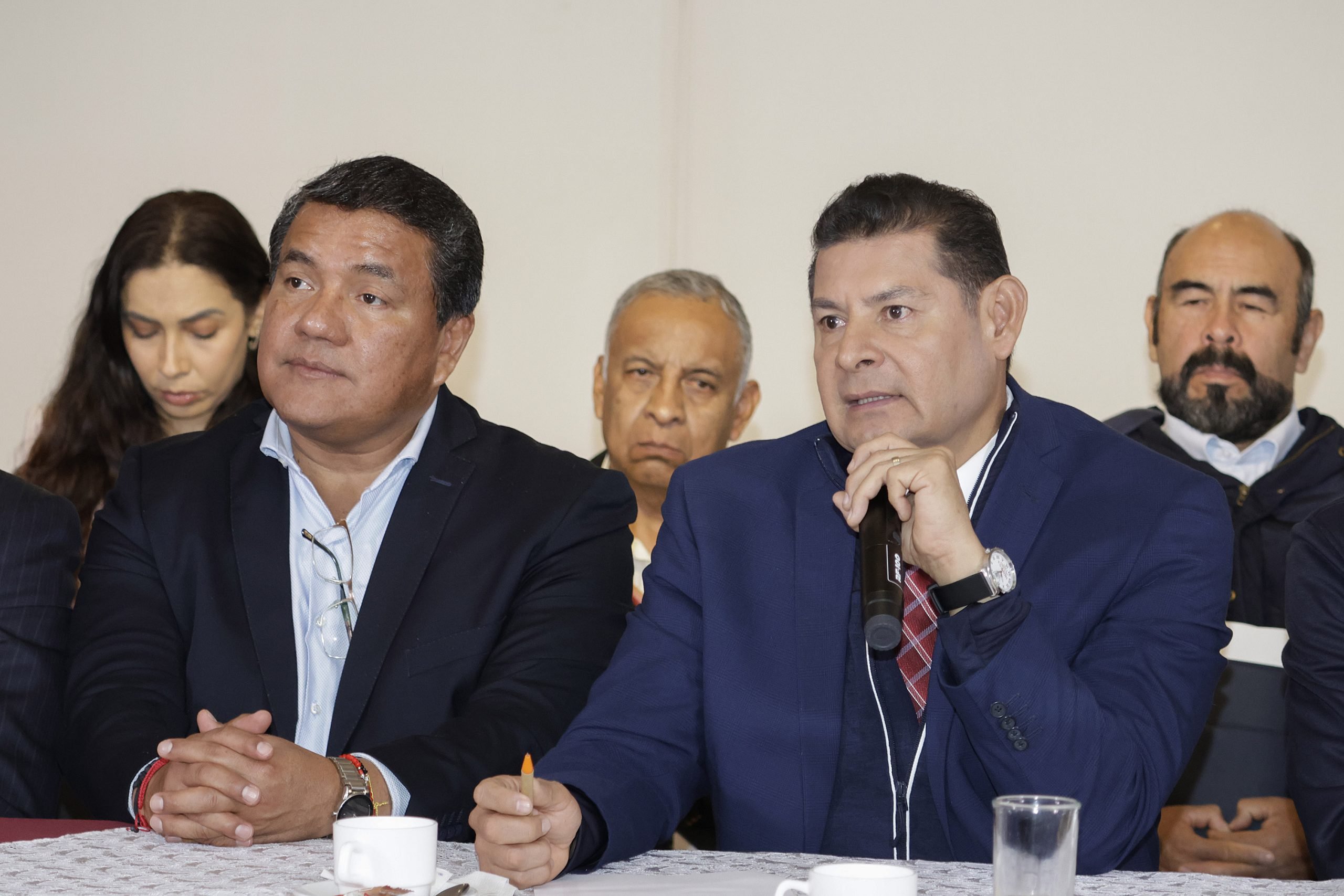 Huerta y Villegas se suman al equipo de Armenta en el Senado