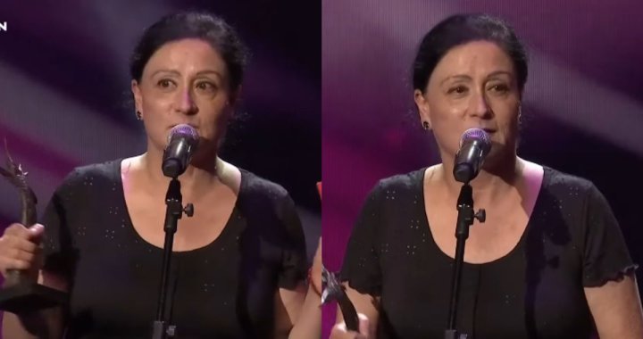 «No al genocidio en Palestina»: El aplaudido discurso de Catalina Saavedra al recibir el Premio Caleuche a Mejor Actriz