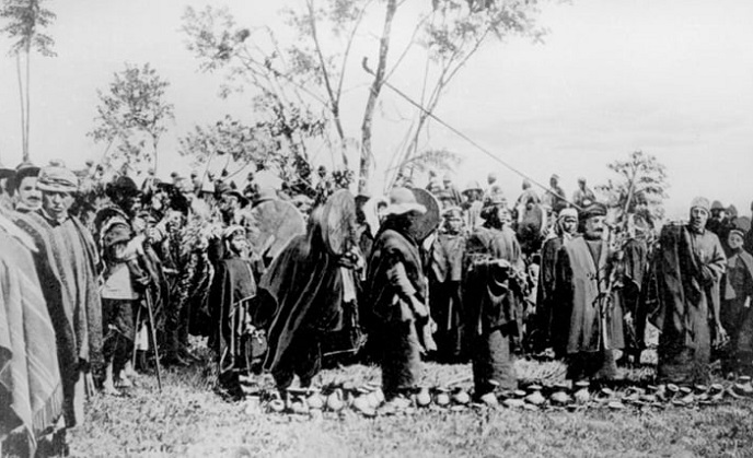 Pueblo Mapuche conmemoró los 199 años del Tratado de Tapihue